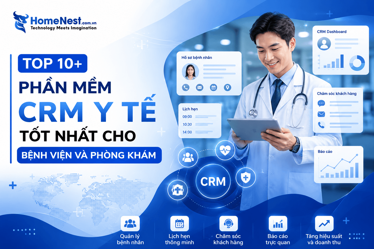 Top 10+ beste Gesundheits-CRM-Software für Krankenhäuser und Kliniken