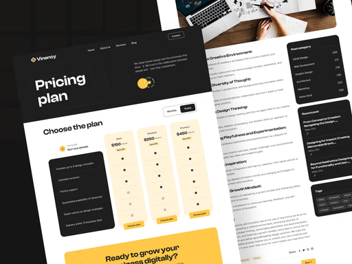 Yellow building cards