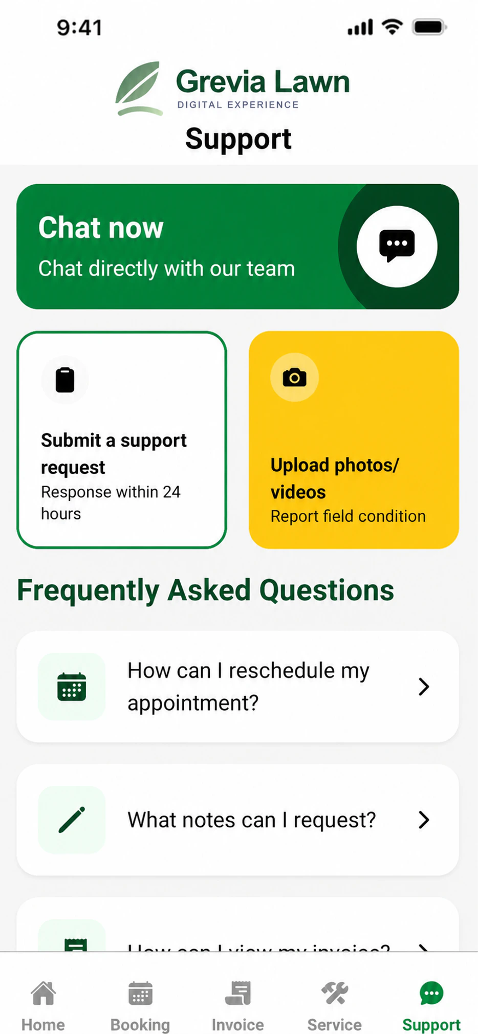 Giao diện app Nivora Connect góc phải