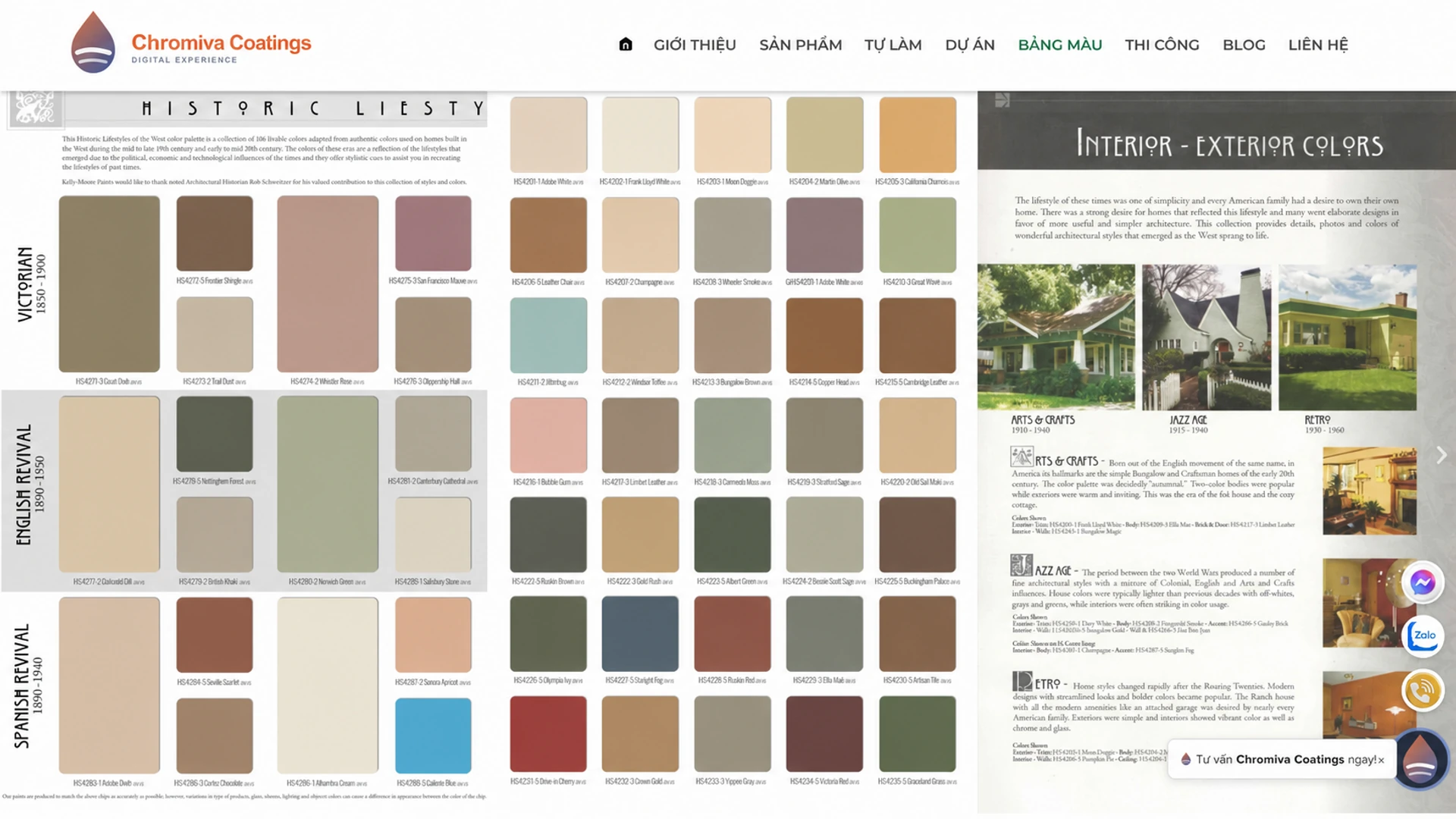 Giao diện website dự án mẫu 1 - Thiết kế bởi SoftBuild