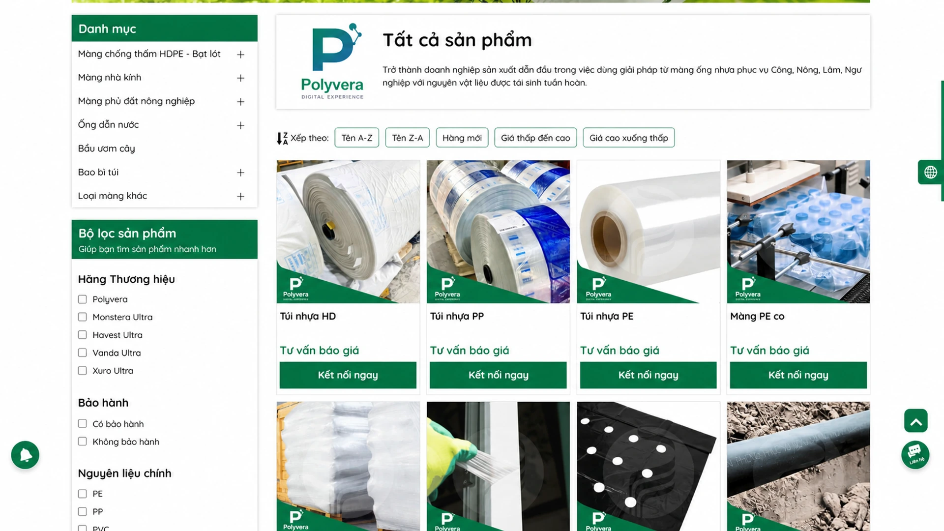 Giao diện website chuyên nghiệp - SoftBuild Giao diện website dự án mẫu 4 - Thiết kế bởi SoftBuild