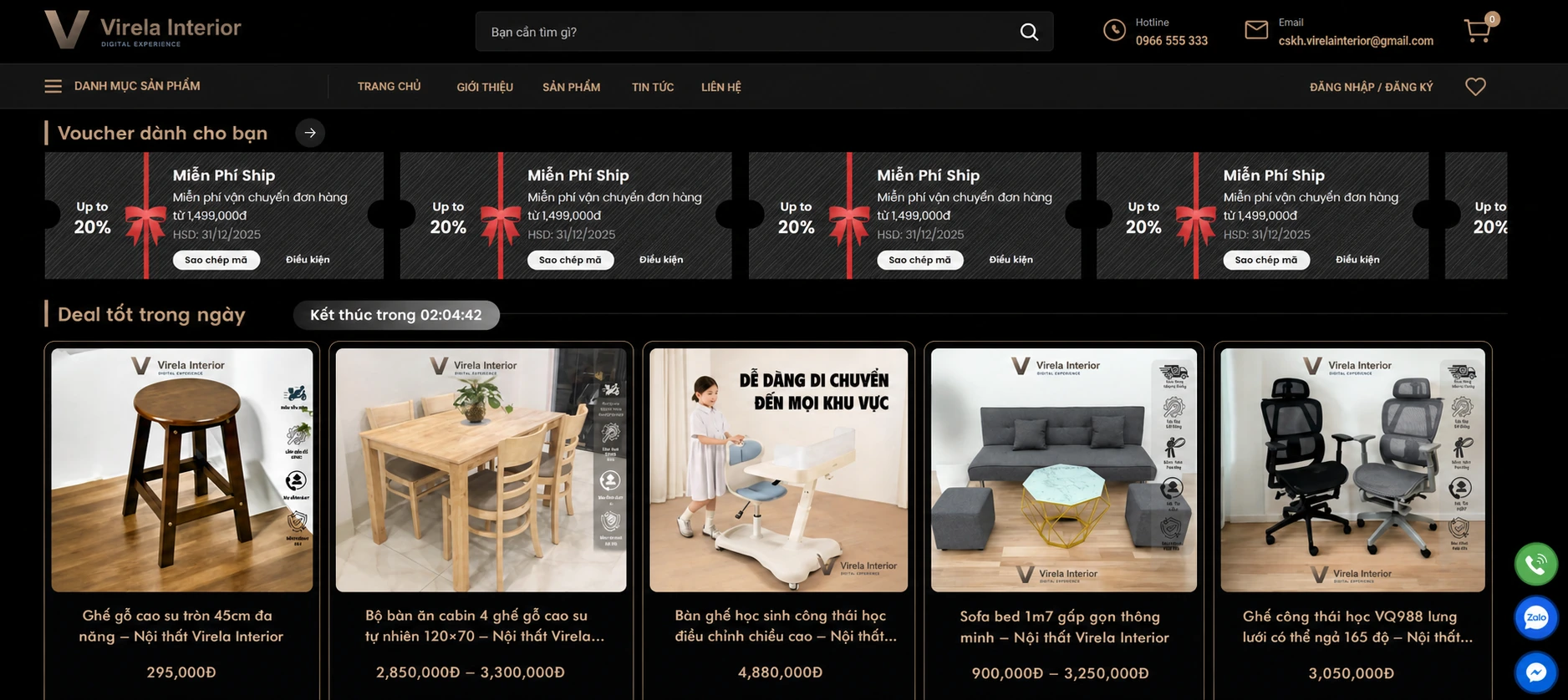 Giao diện dự án 4
